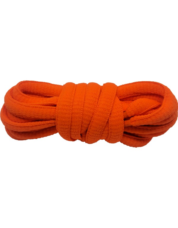 Lacets baskets orange fluo 110 cm